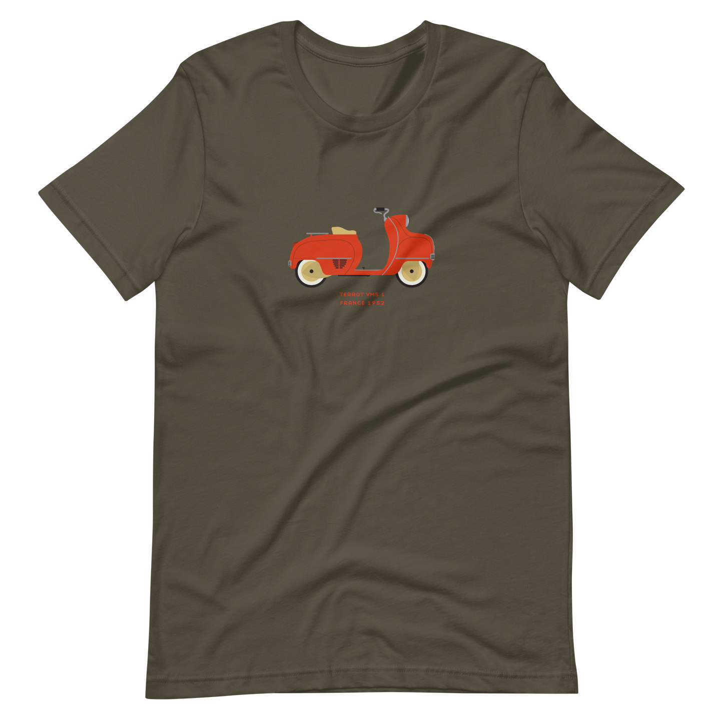 T-Shirt Scooter Terrot VMS 1, France 1952
