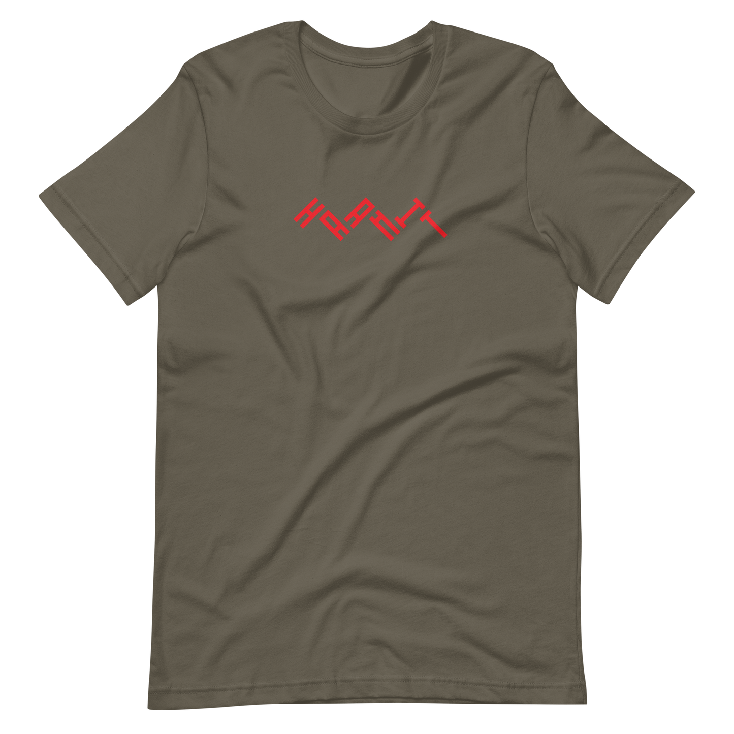 T-Shirt HAAMIT zickzack rot