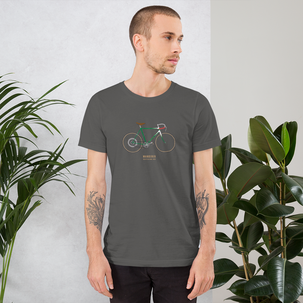 T-Shirt Wanderer Fahrrad, Chemnitz 1920