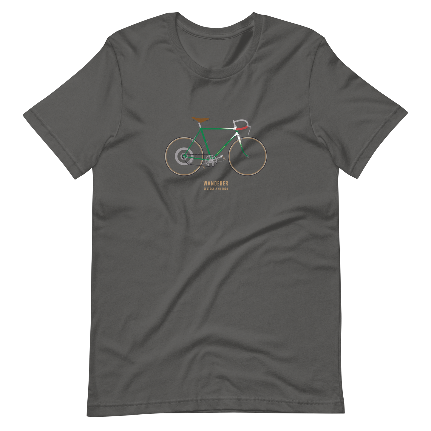 T-Shirt Wanderer Fahrrad, Chemnitz 1920