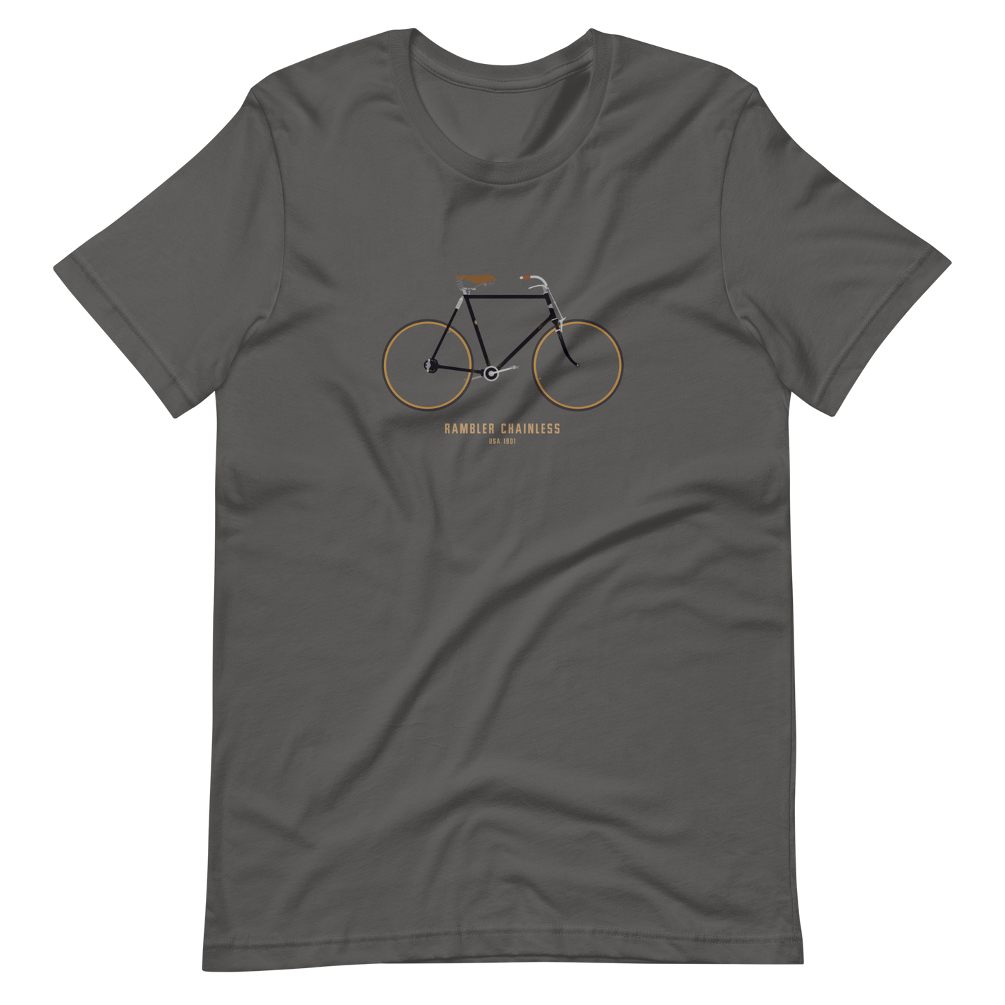 T-Shirt Rambler Chainless Fahrrad 1901