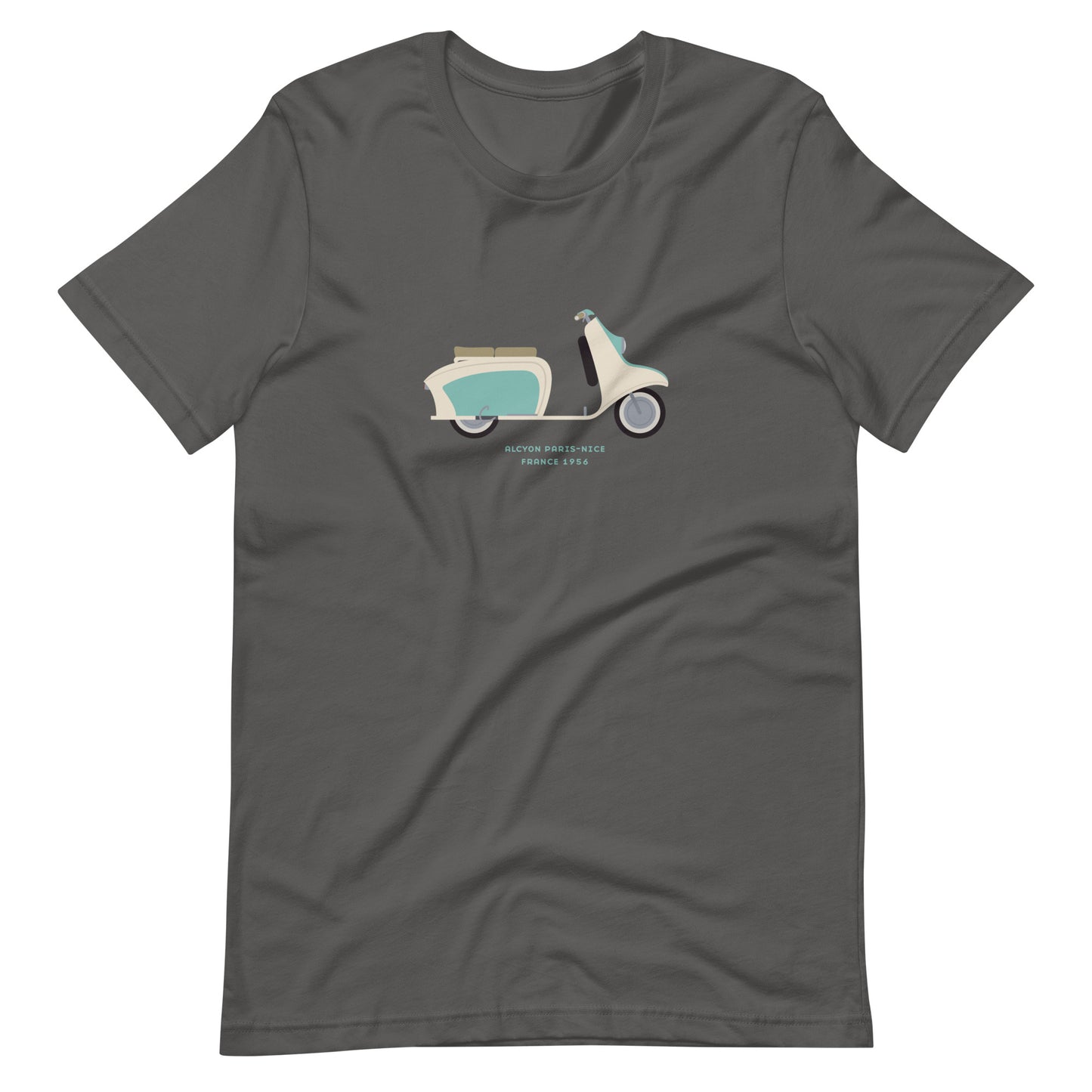 T-Shirt Scooter Alcyon Paris-Nice France, 1956