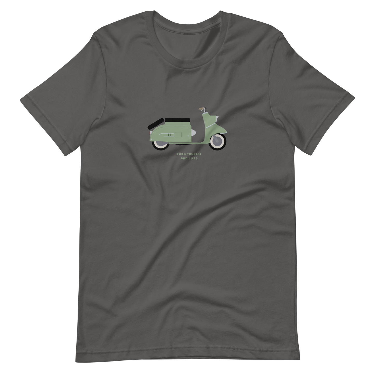 T-Shirt Scooter Faka Tourist, BRD 1953