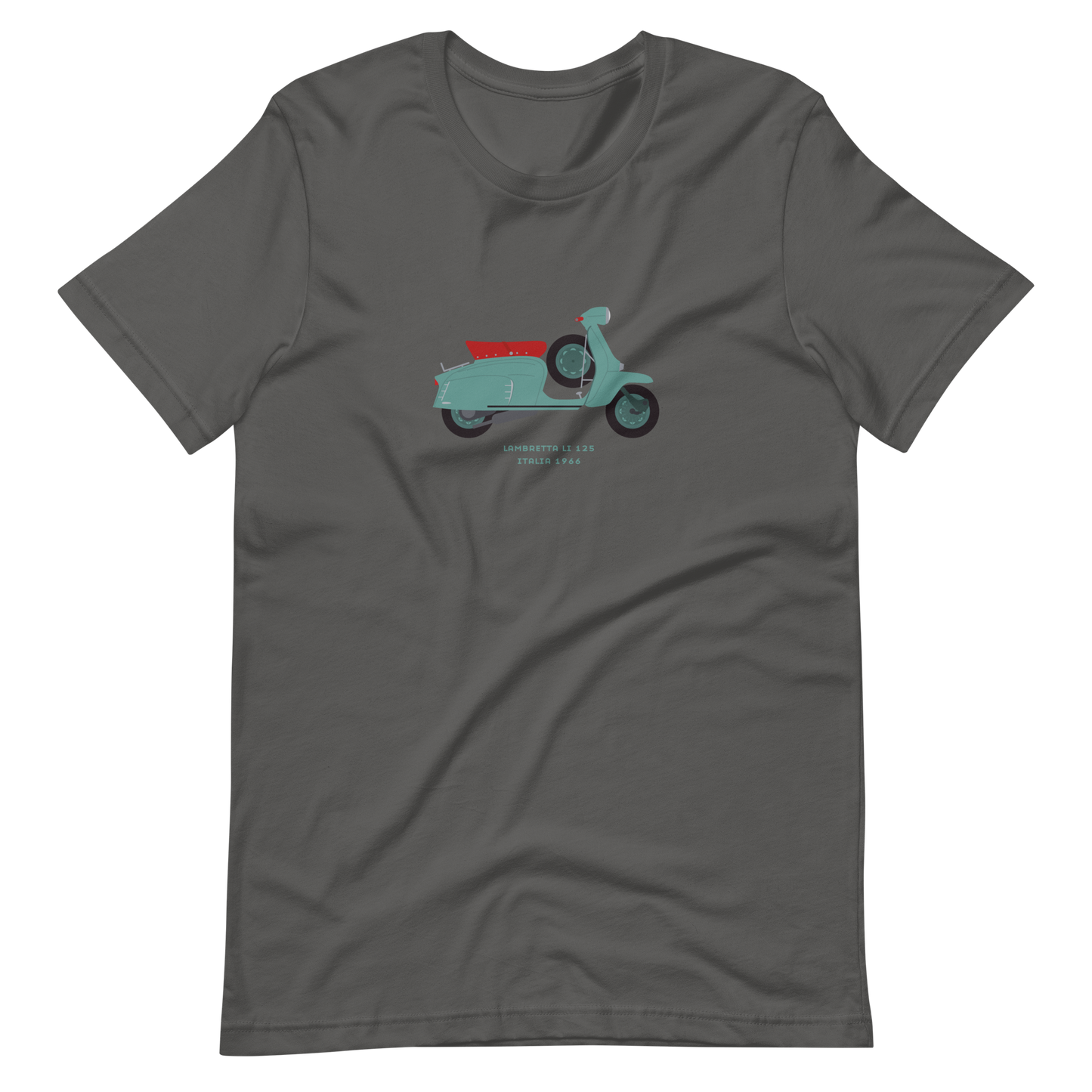 T-Shirt Scooter Lambretta LI 125, Italia 1966