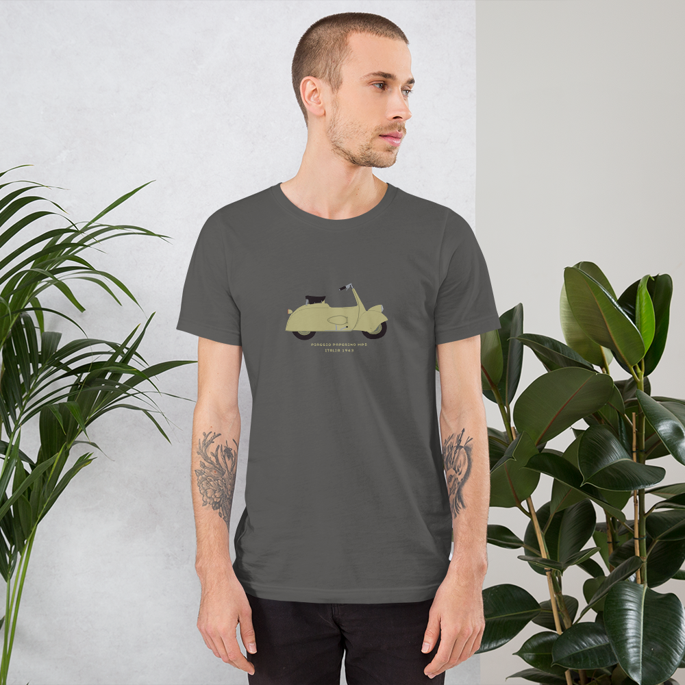 T-Shirt Scooter Piaggio Paperino MP5, Italia 1943