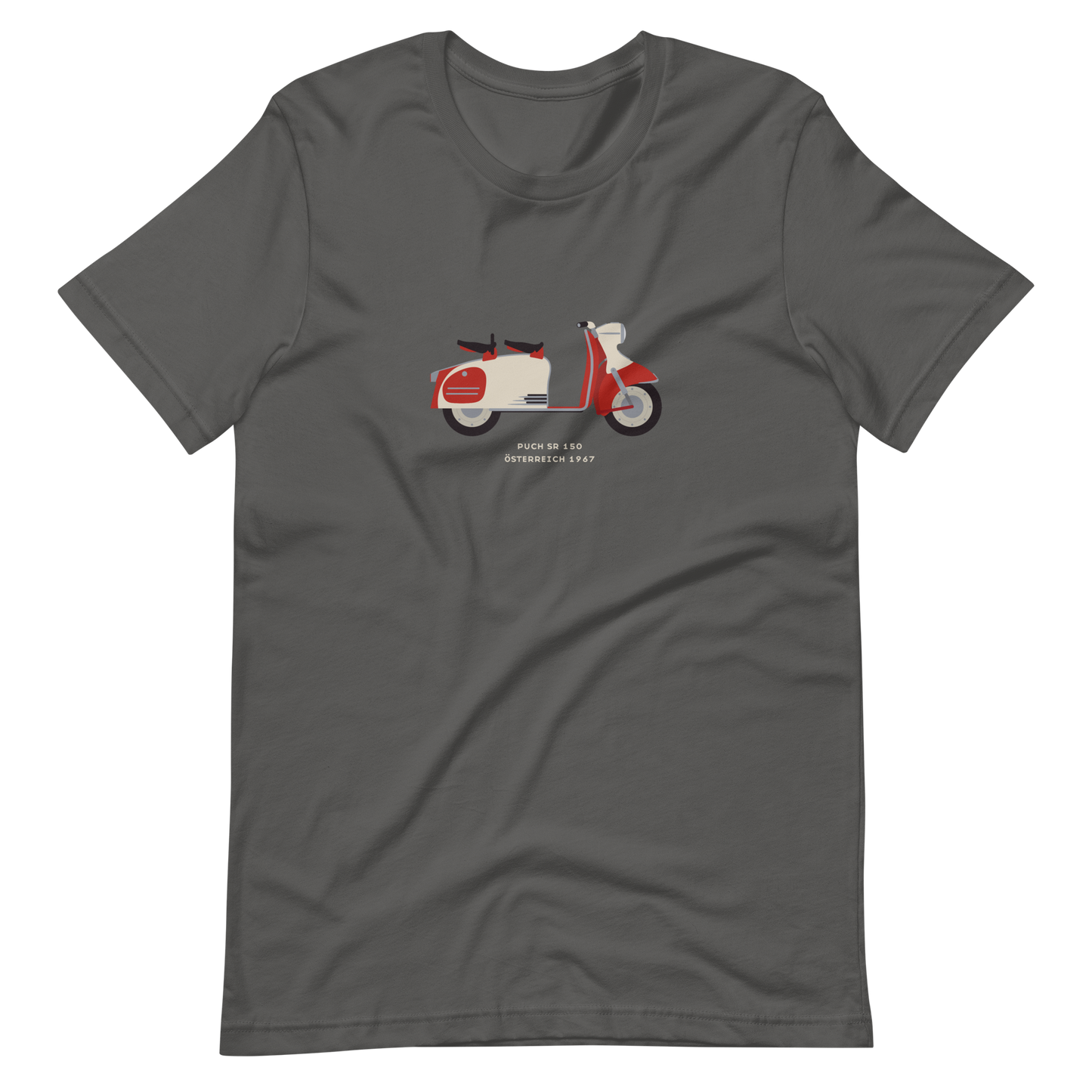 T-Shirt Scooter Puch SR 150, Österreich 1967