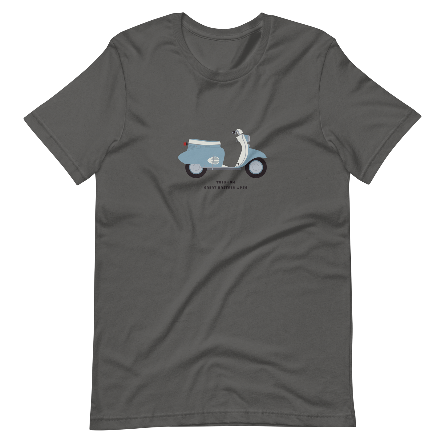 T-Shirt Scooter Triumph, Great Britain 1958