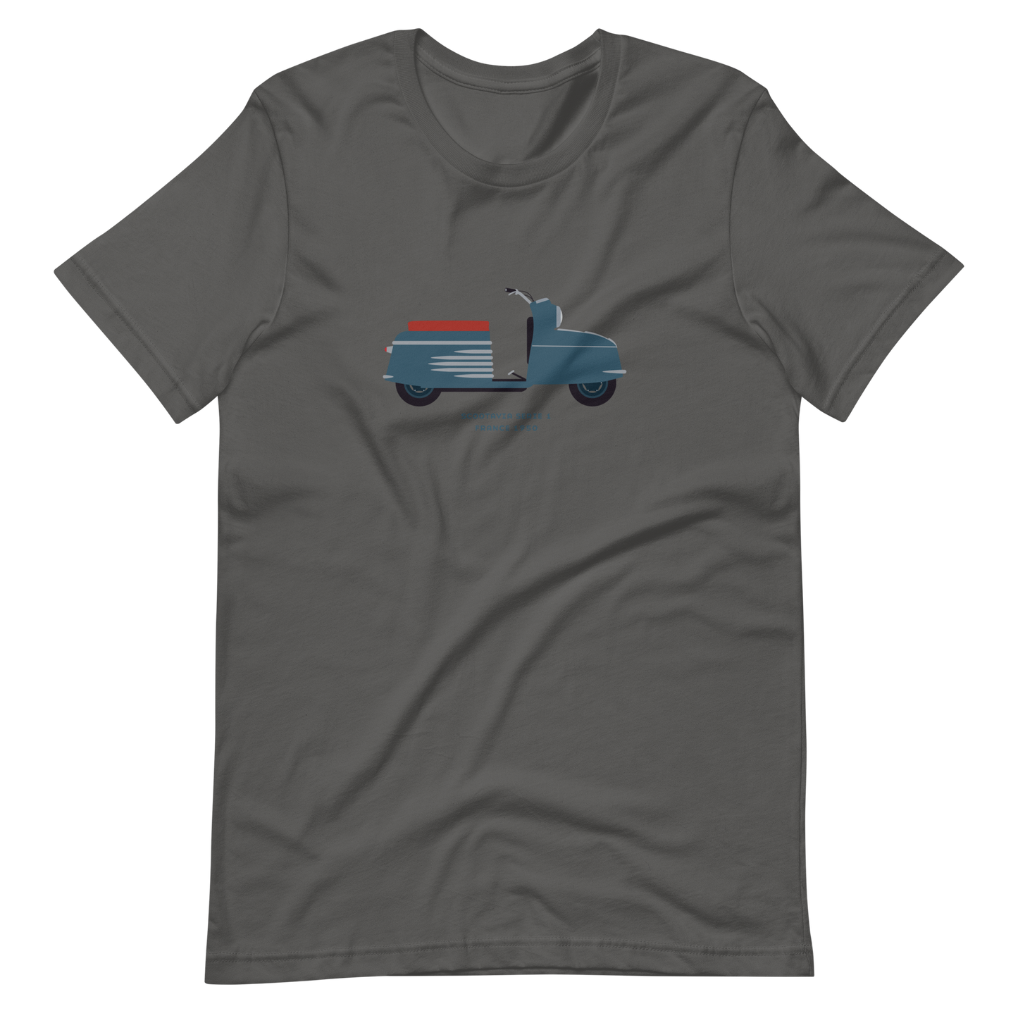T-Shirt Scooter Scootavia Serie 1, France 1950