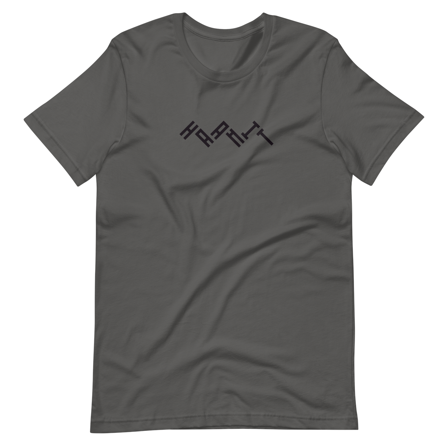 T-Shirt HAAMIT zickzack schwarz