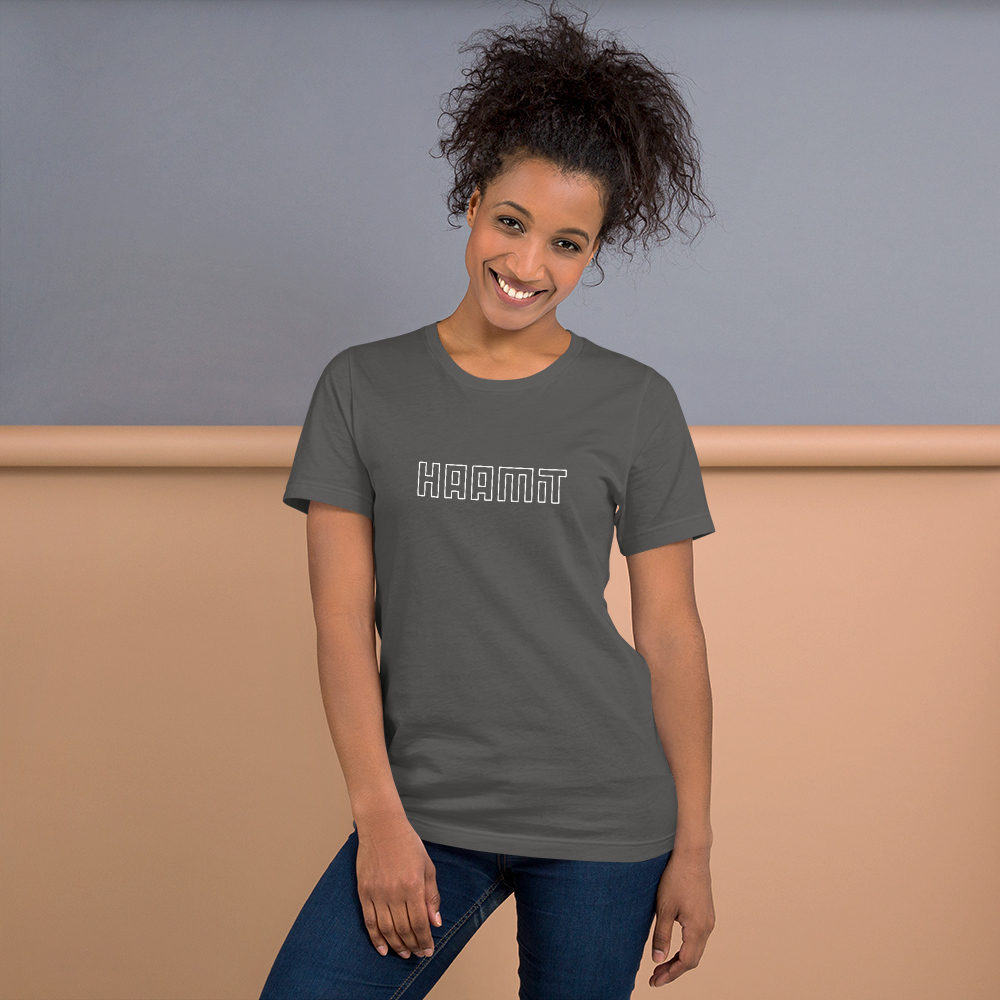 T-Shirt HAAMIT Kontur weiß