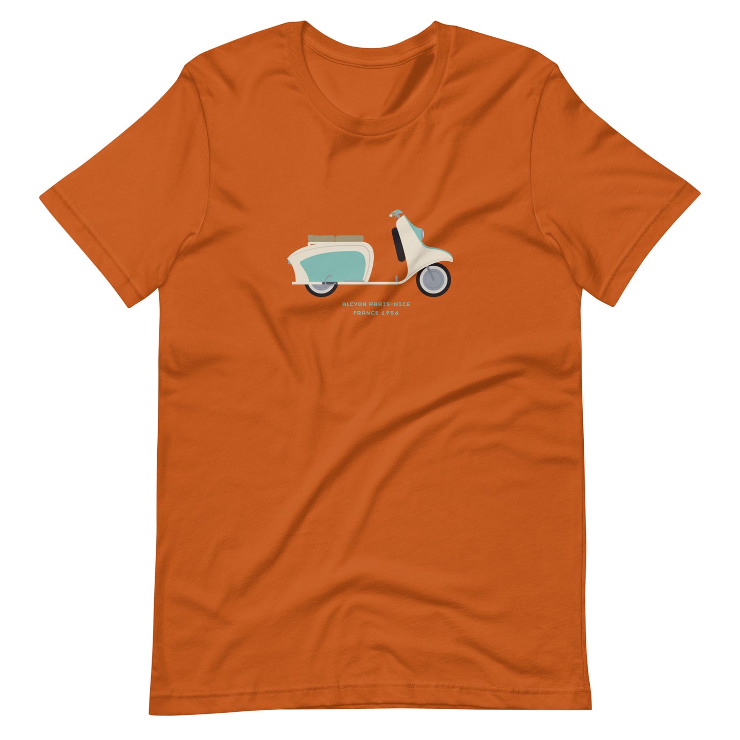 T-Shirt Scooter Alcyon Paris-Nice France, 1956