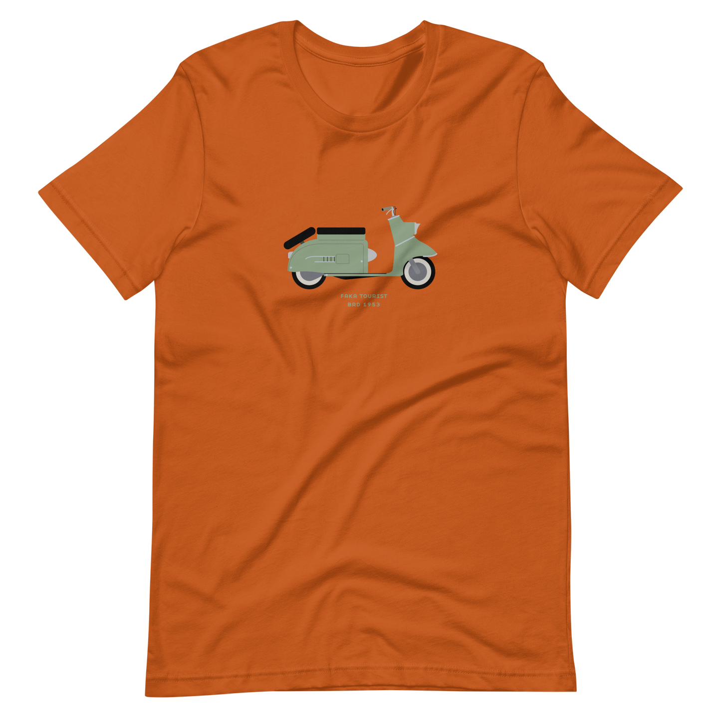 T-Shirt Scooter Faka Tourist, BRD 1953