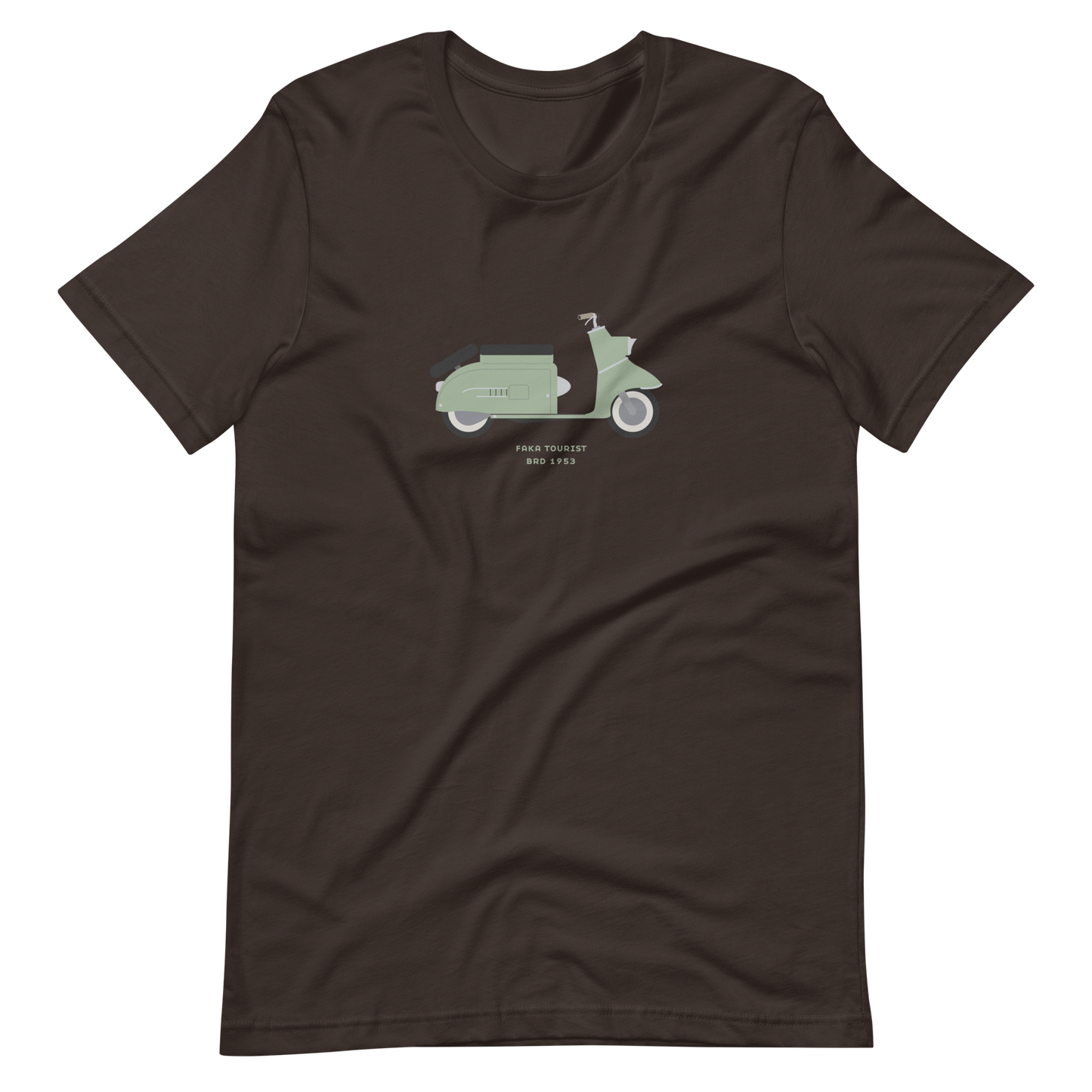 T-Shirt Scooter Faka Tourist, BRD 1953