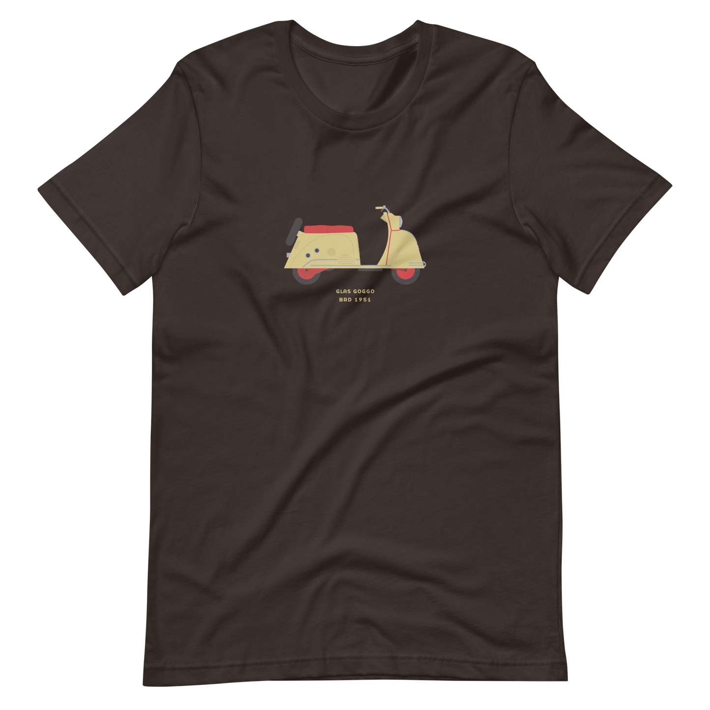 T-Shirt Scooter Glas Goggo, BRD 1951