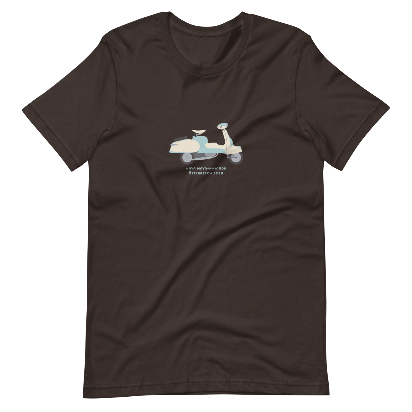 T-Shirt Scooter Maya Maya-HMW 50N, Österreich 1958