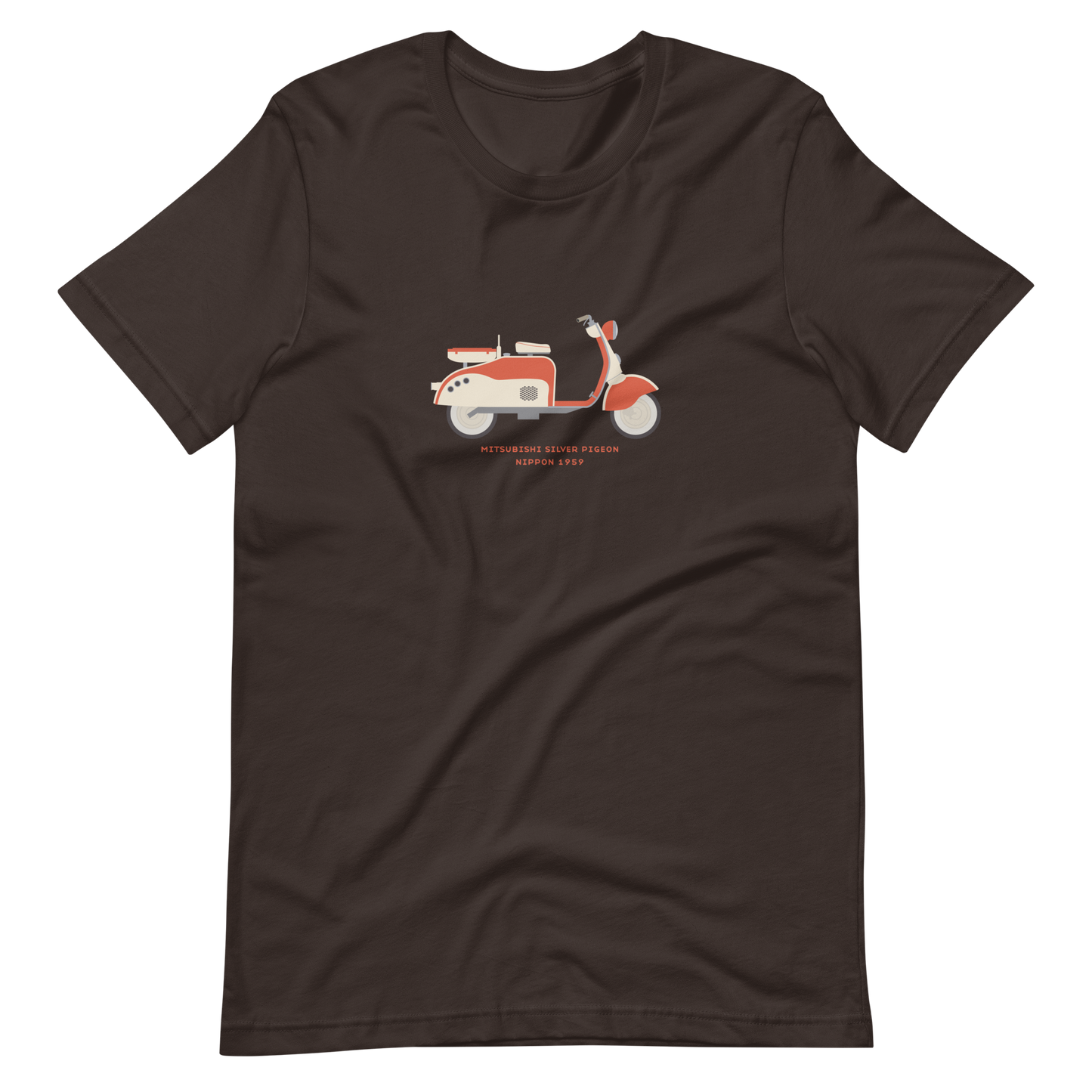 T-Shirt Scooter Mitsubishi Silver Pigeon, Nippon 1959