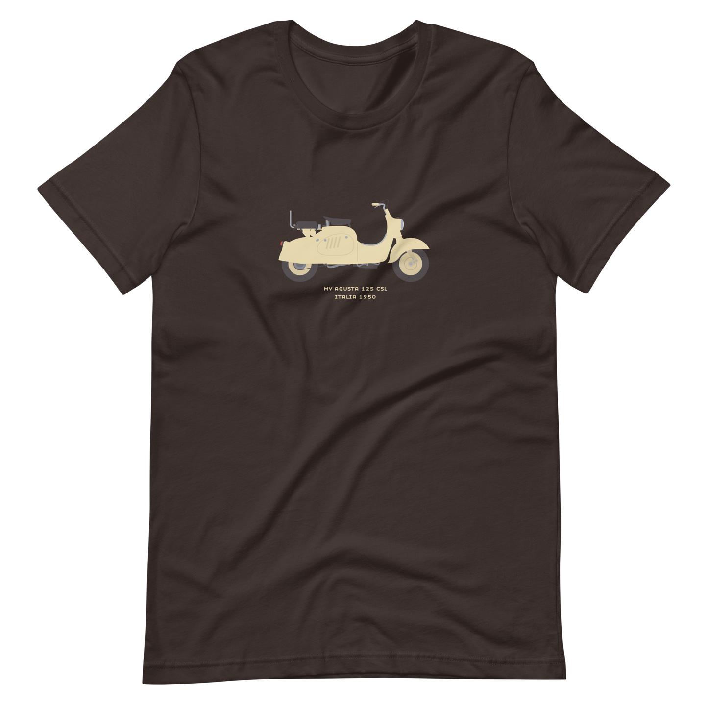 T-Shirt Scooter MV Agusta 125 CSL, Italia 1950