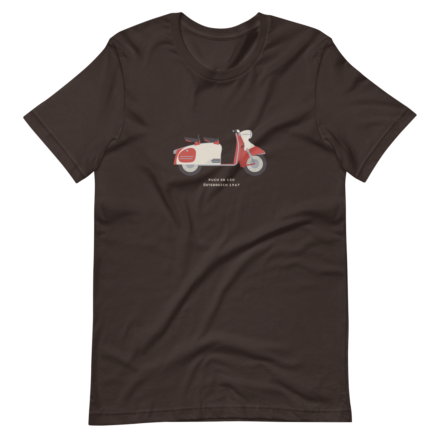 T-Shirt Scooter Puch SR 150, Österreich 1967