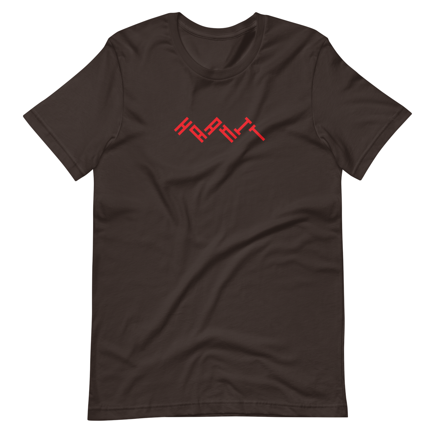 T-Shirt HAAMIT zickzack rot