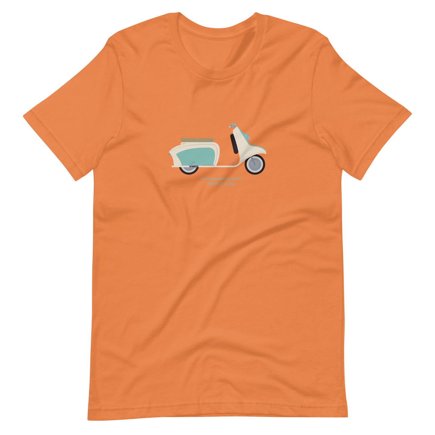 T-Shirt Scooter Alcyon Paris-Nice France, 1956