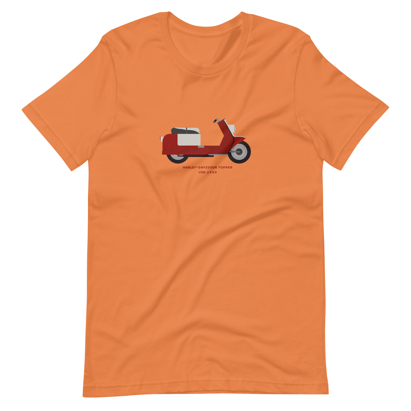 T-Shirt Scooter Harley Davidson Topper, USA 1960