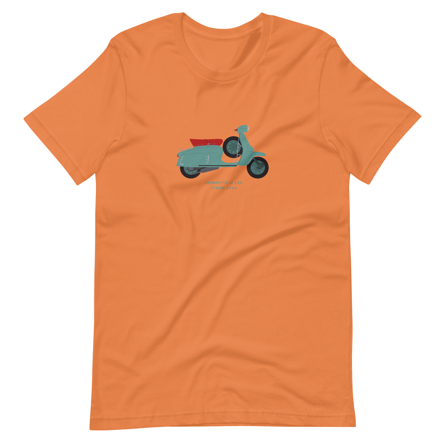 T-Shirt Scooter Lambretta LI 125, Italia 1966