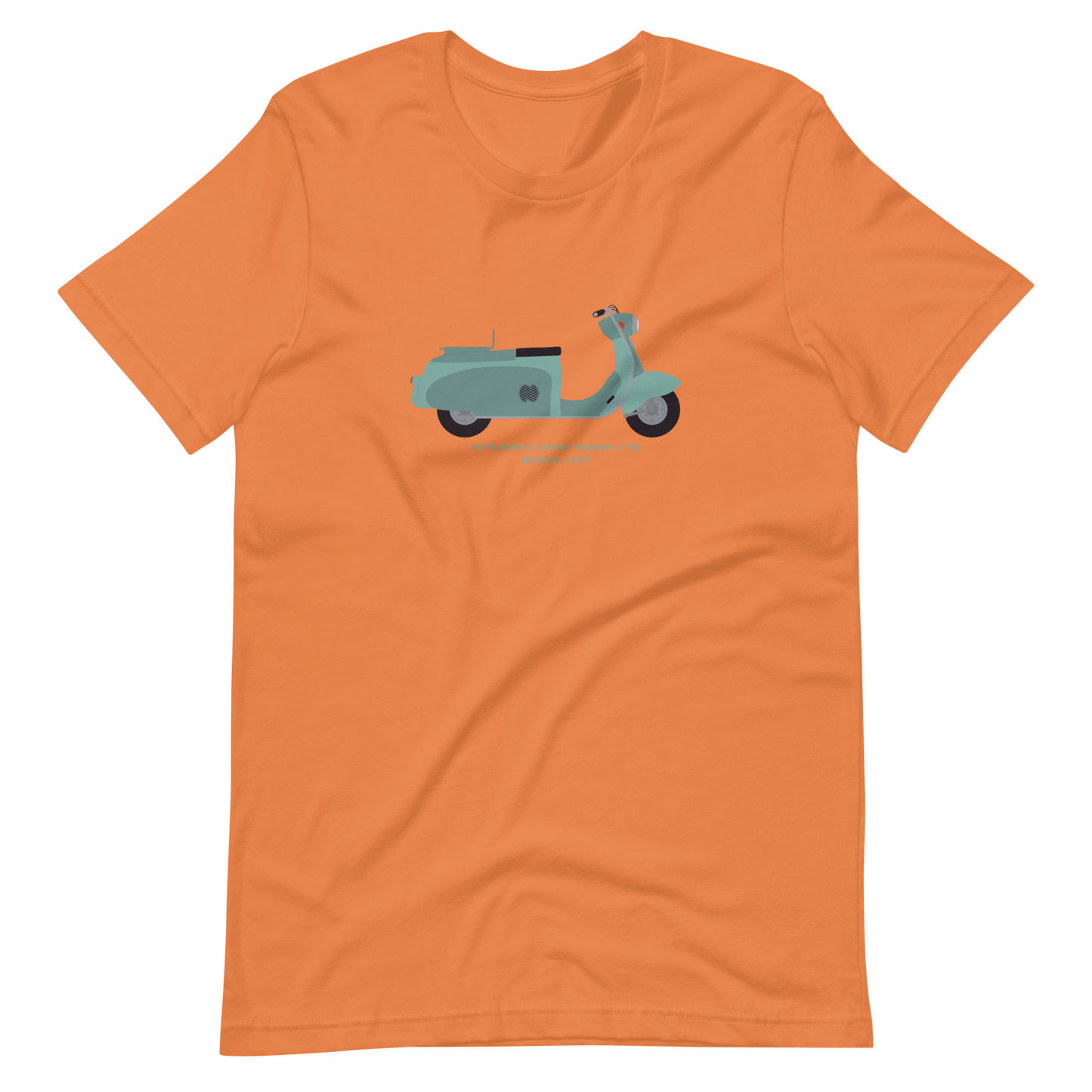 T-Shirt Scooter Mitsubishi Silver-Pigeon C-90, Nippon 1957