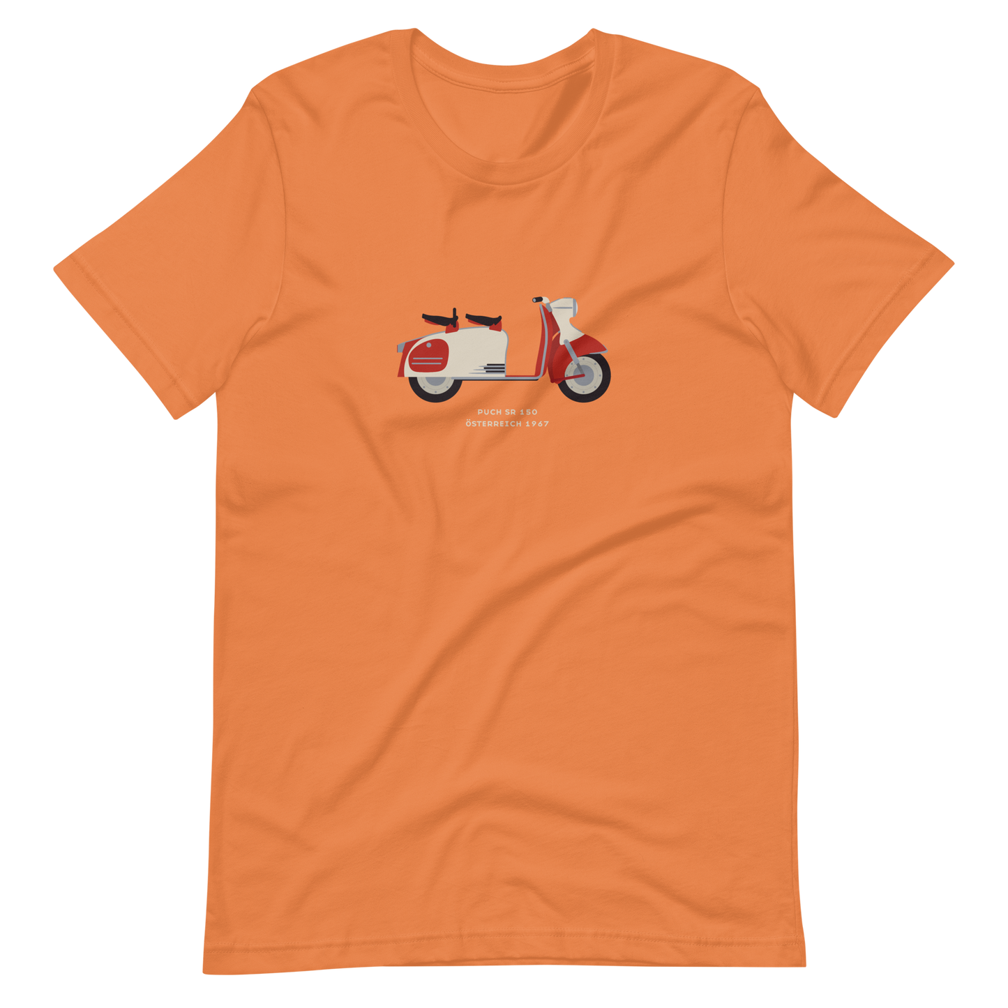 T-Shirt Scooter Puch SR 150, Österreich 1967