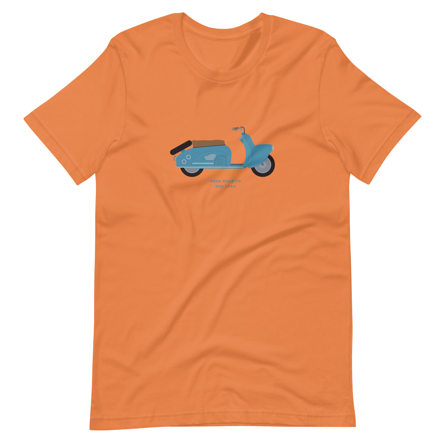 T-Shirt Scooter Röhr Rolletta, BRD 1954