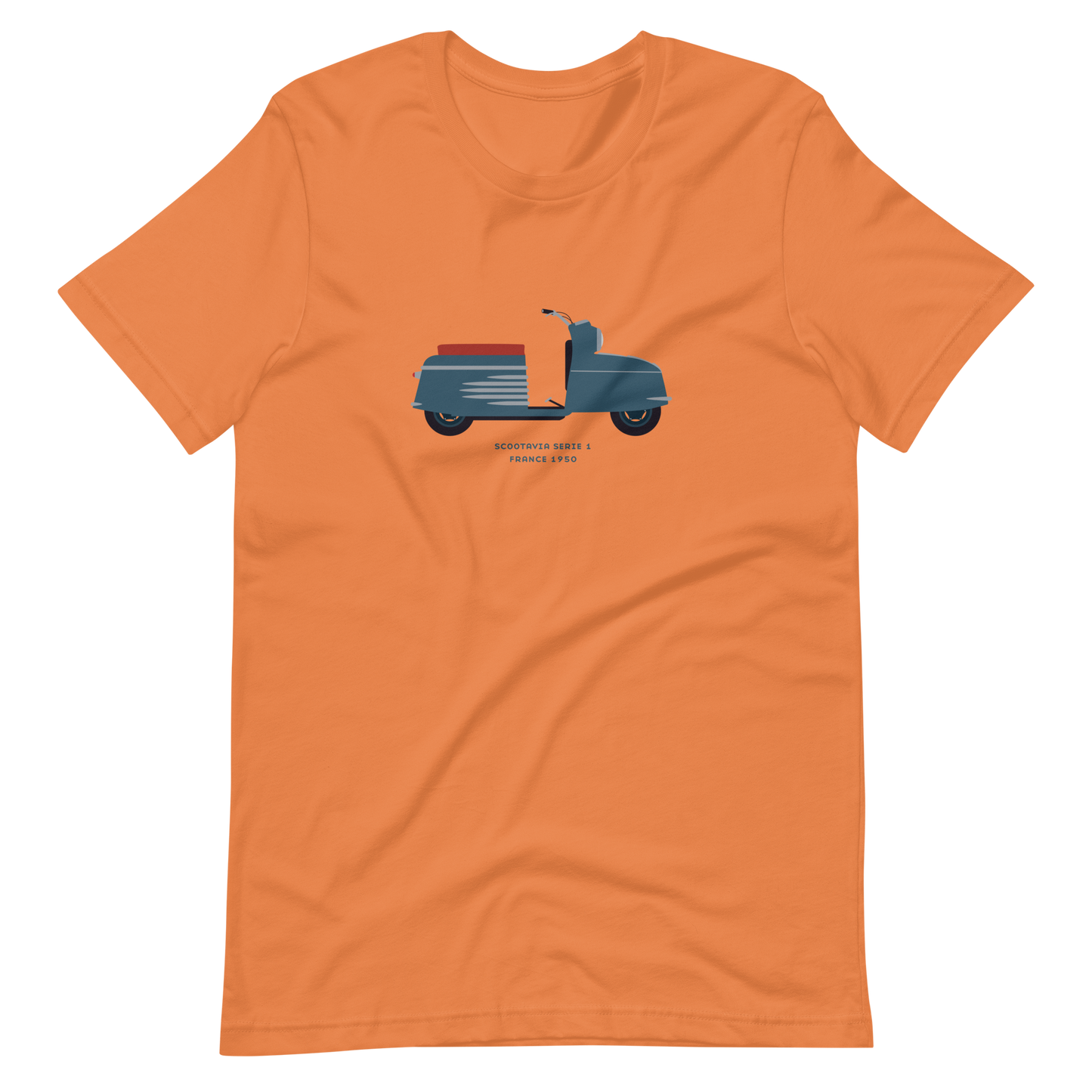 T-Shirt Scooter Scootavia Serie 1, France 1950