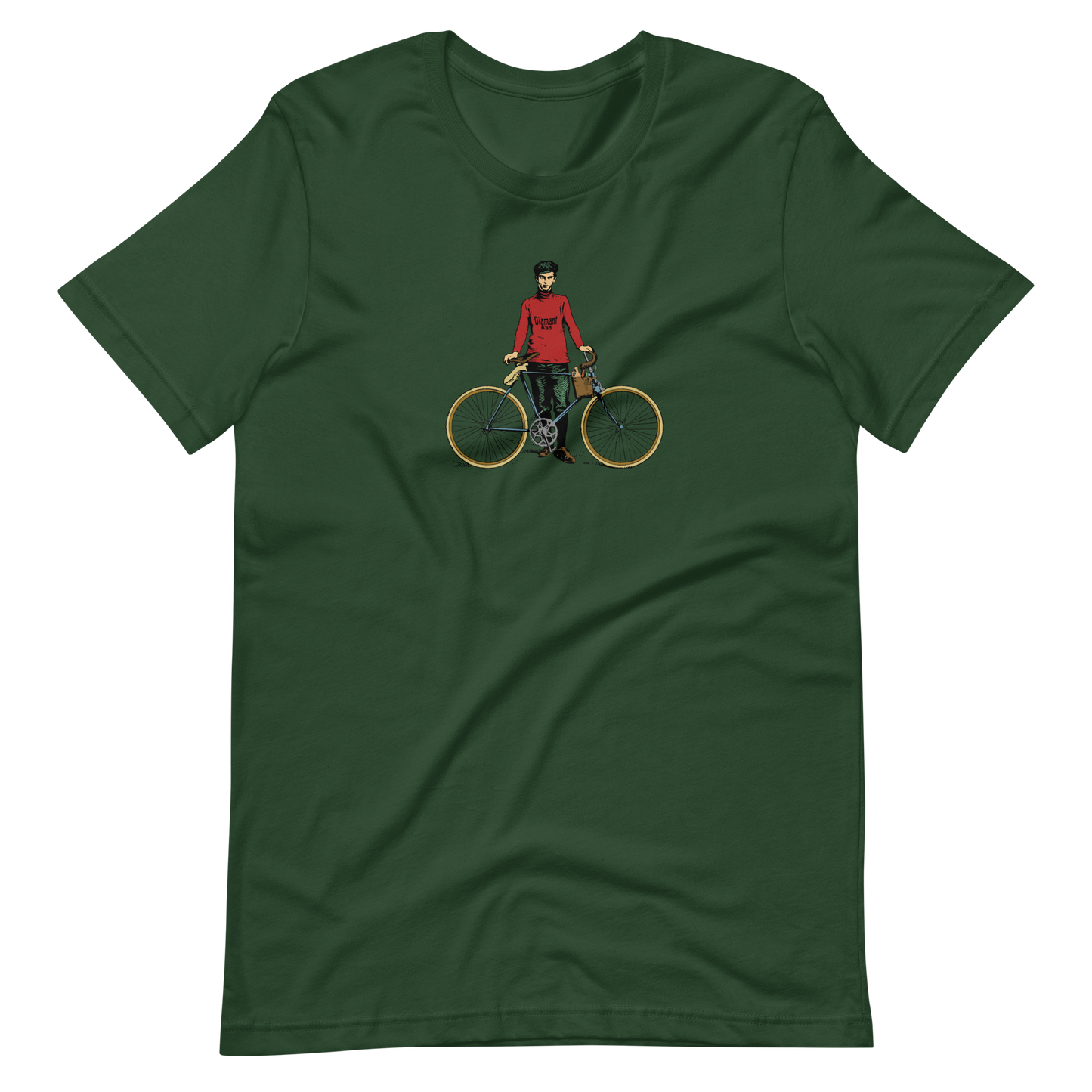 T-Shirt Diamant Radfahrer