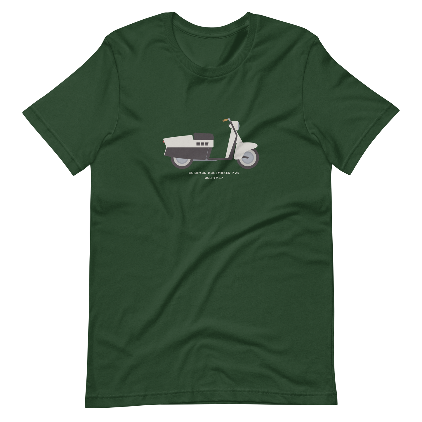 T-Shirt Scooter Cushman Pacemaker 722, USA 1957