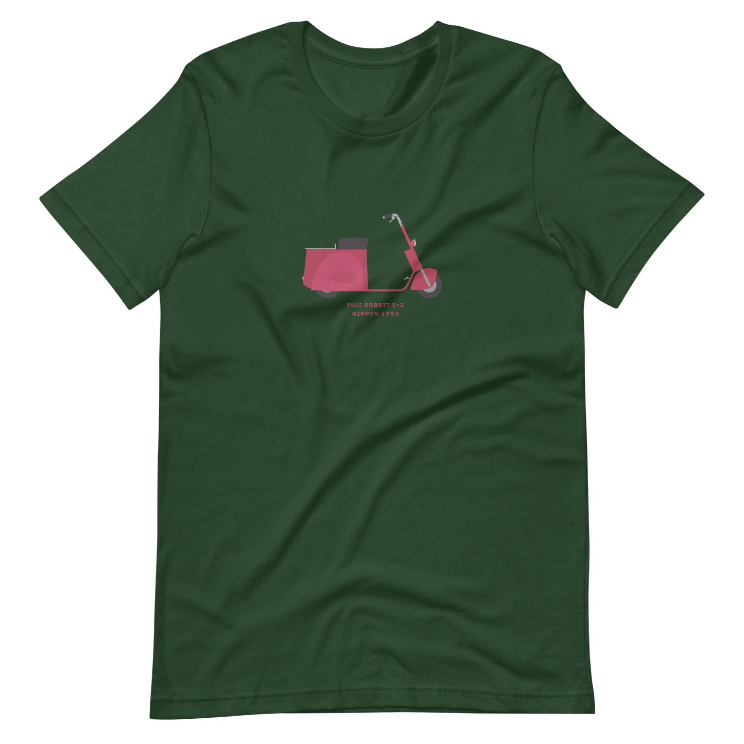 T-Shirt Scooter Fuji Rabbit sS-2, Nippon 1953