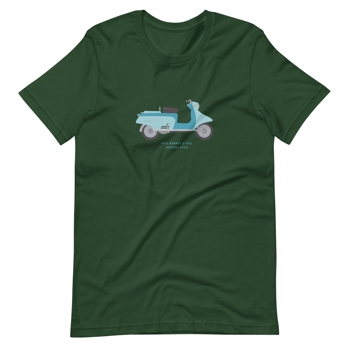 T-Shirt Scooter Fuji Rabbit S-301, Nippon 1963