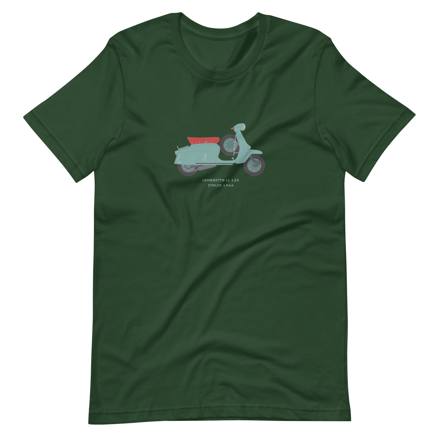 T-Shirt Scooter Lambretta LI 125, Italia 1966