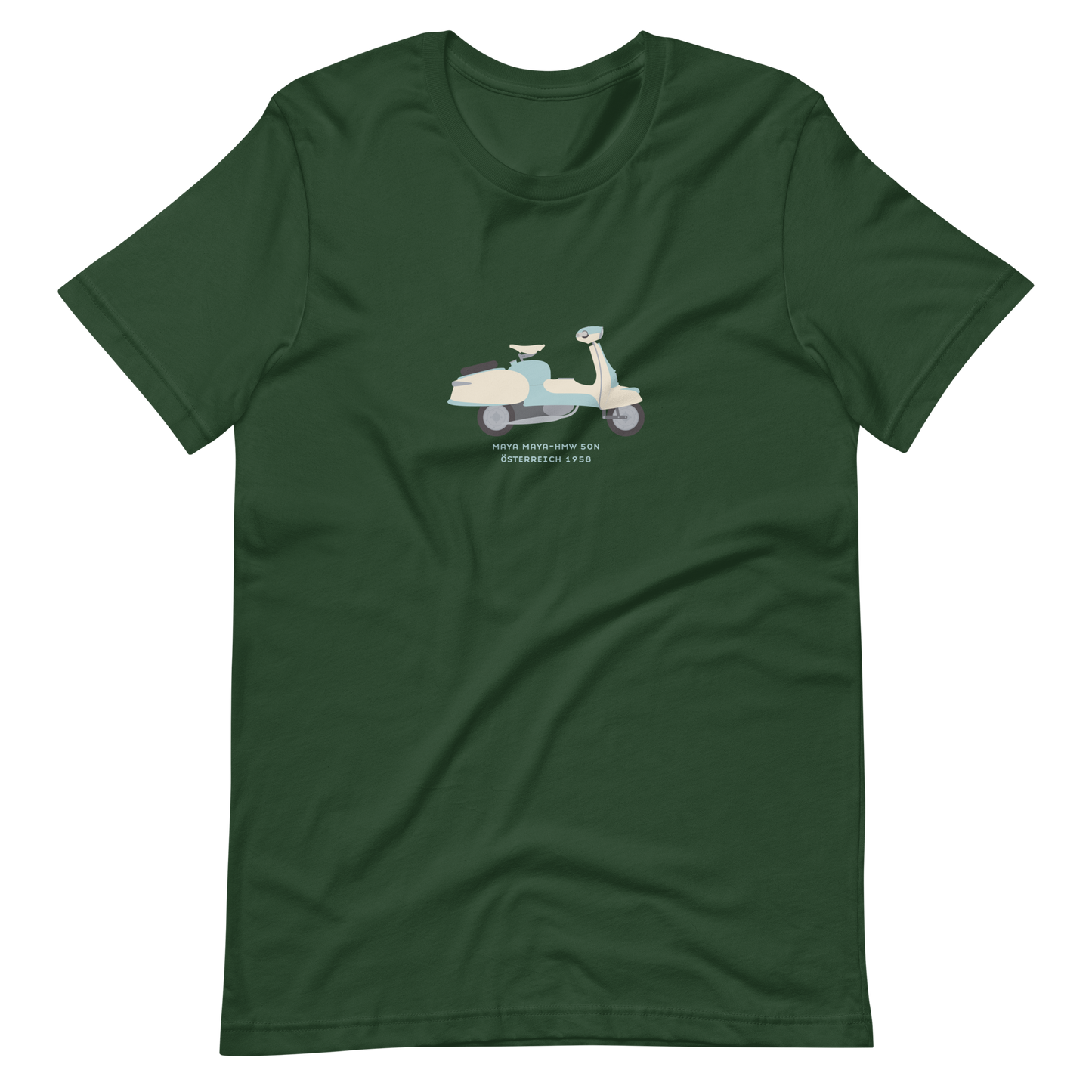 T-Shirt Scooter Maya Maya-HMW 50N, Österreich 1958