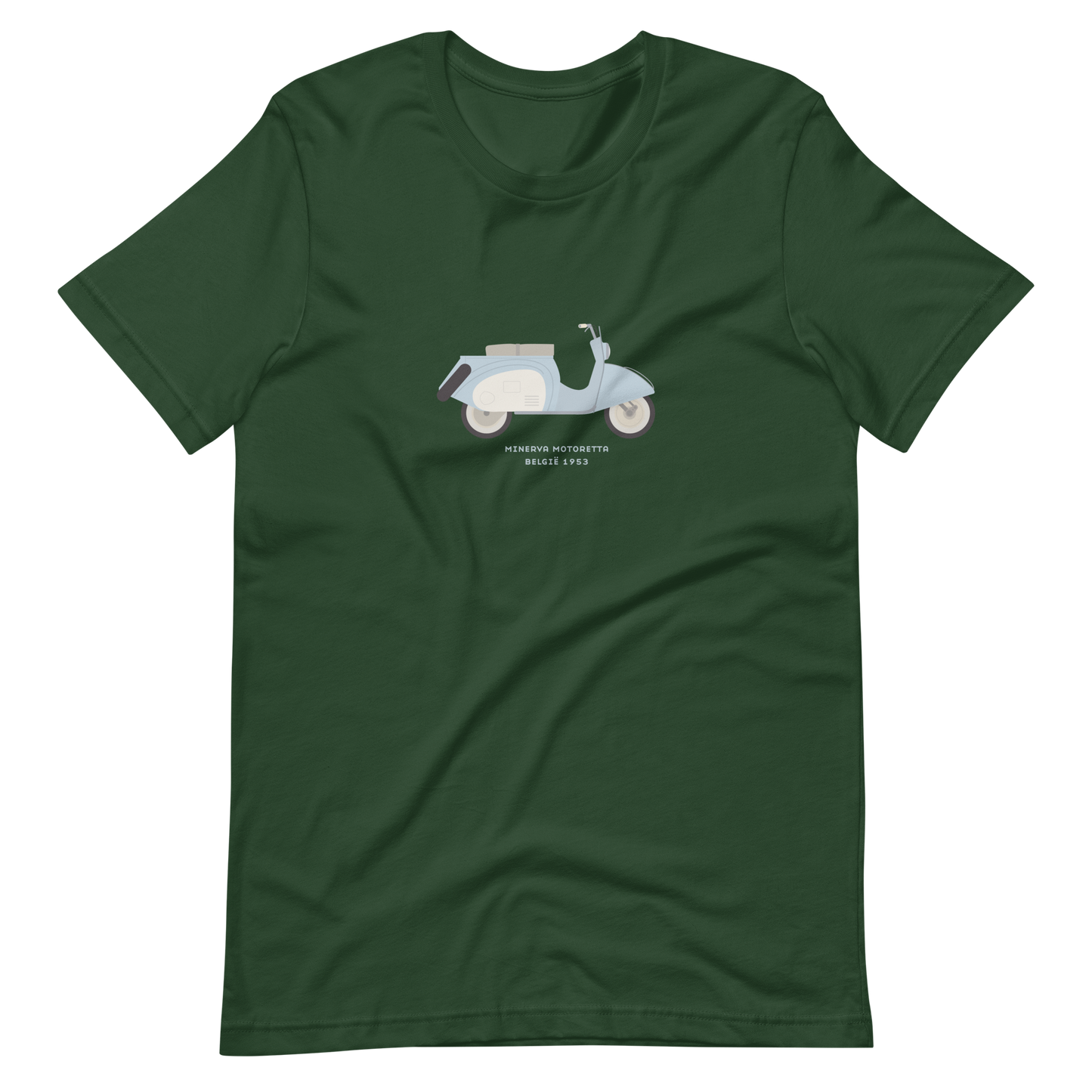 T-Shirt Scooter Minerva Motoretta, België 1953