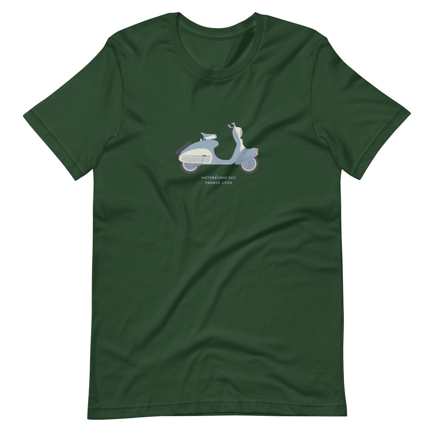 T-Shirt Scooter Motobécane SCC, France 1952
