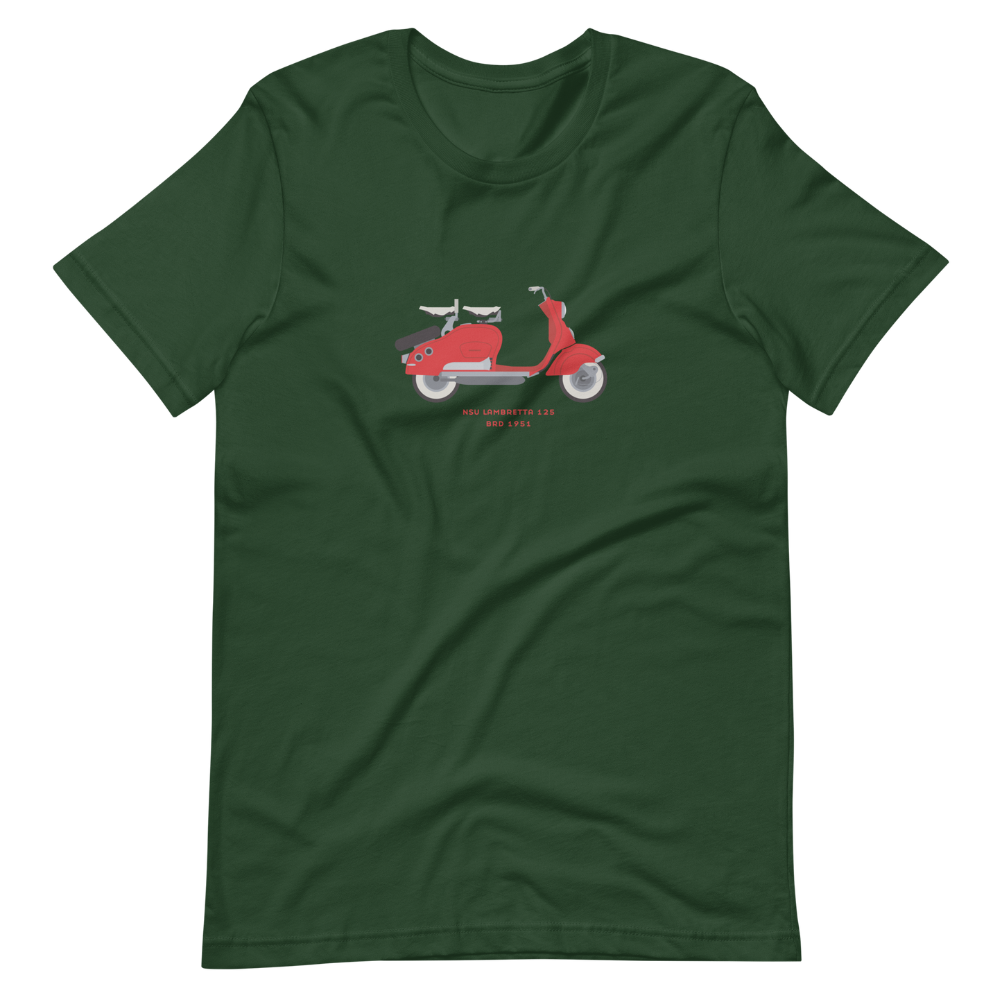 T-Shirt Scooter NSU Lambretta 125, BRD 1951