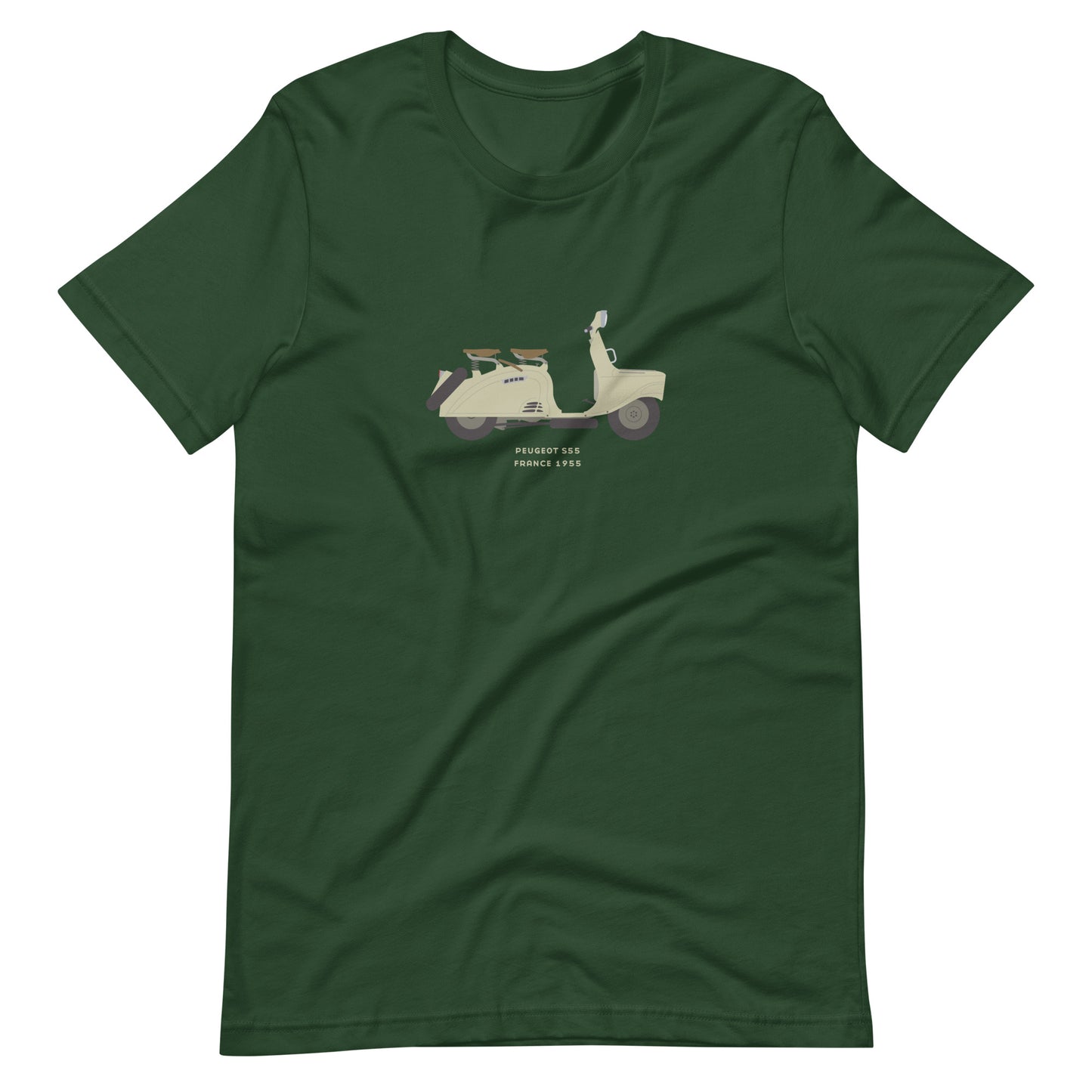 T-Shirt Scooter Peugeot S55, France 1955