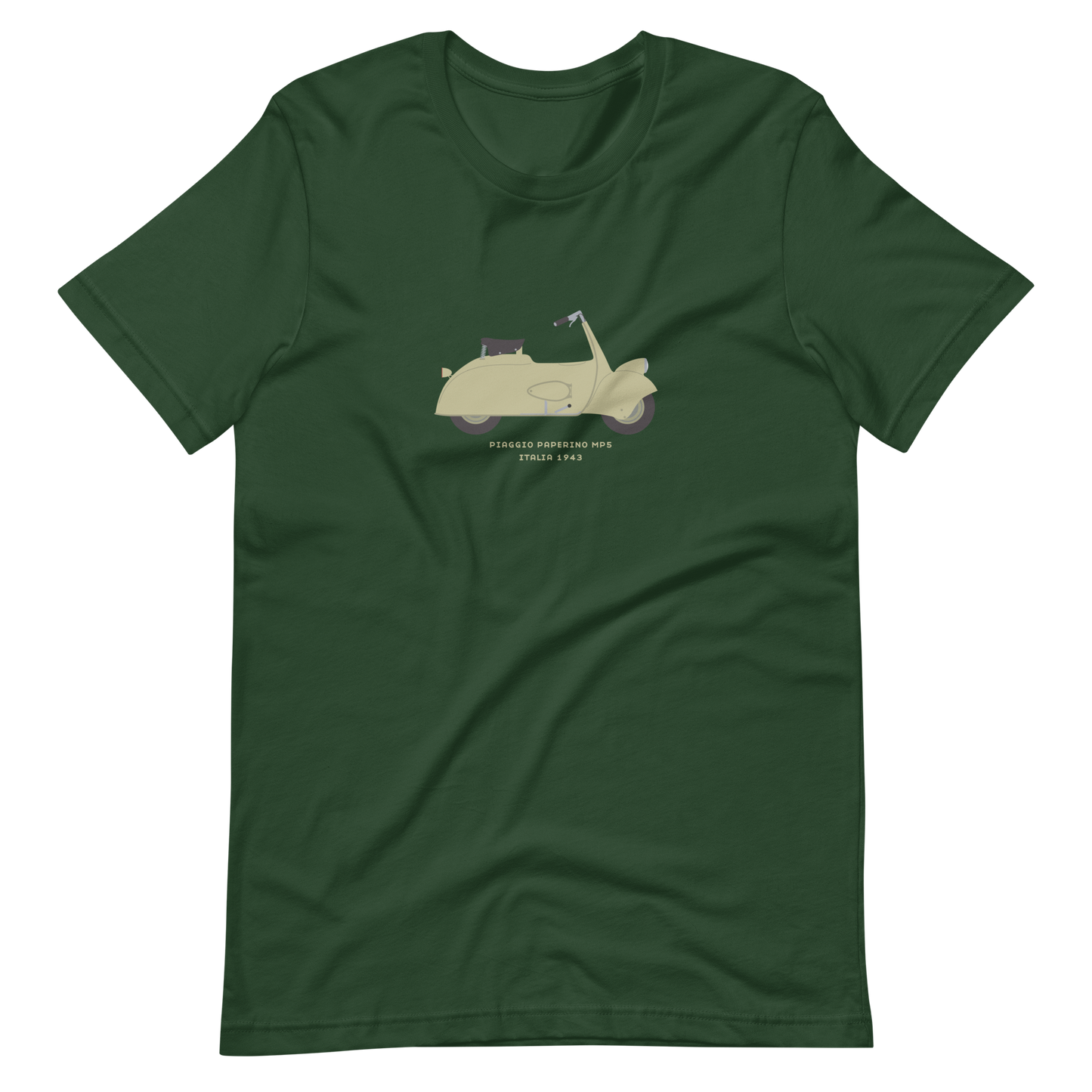 T-Shirt Scooter Piaggio Paperino MP5, Italia 1943