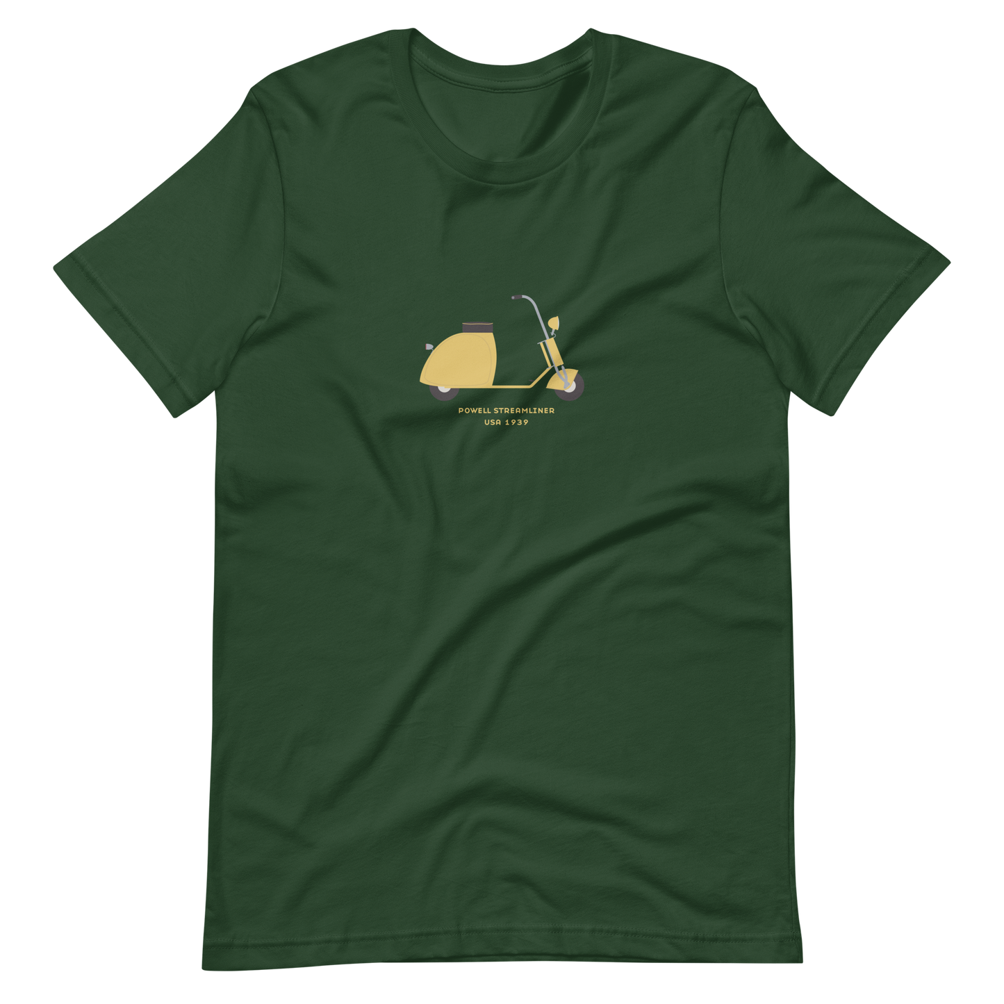 T-Shirt Scooter Powell Streamliner, USA 1939