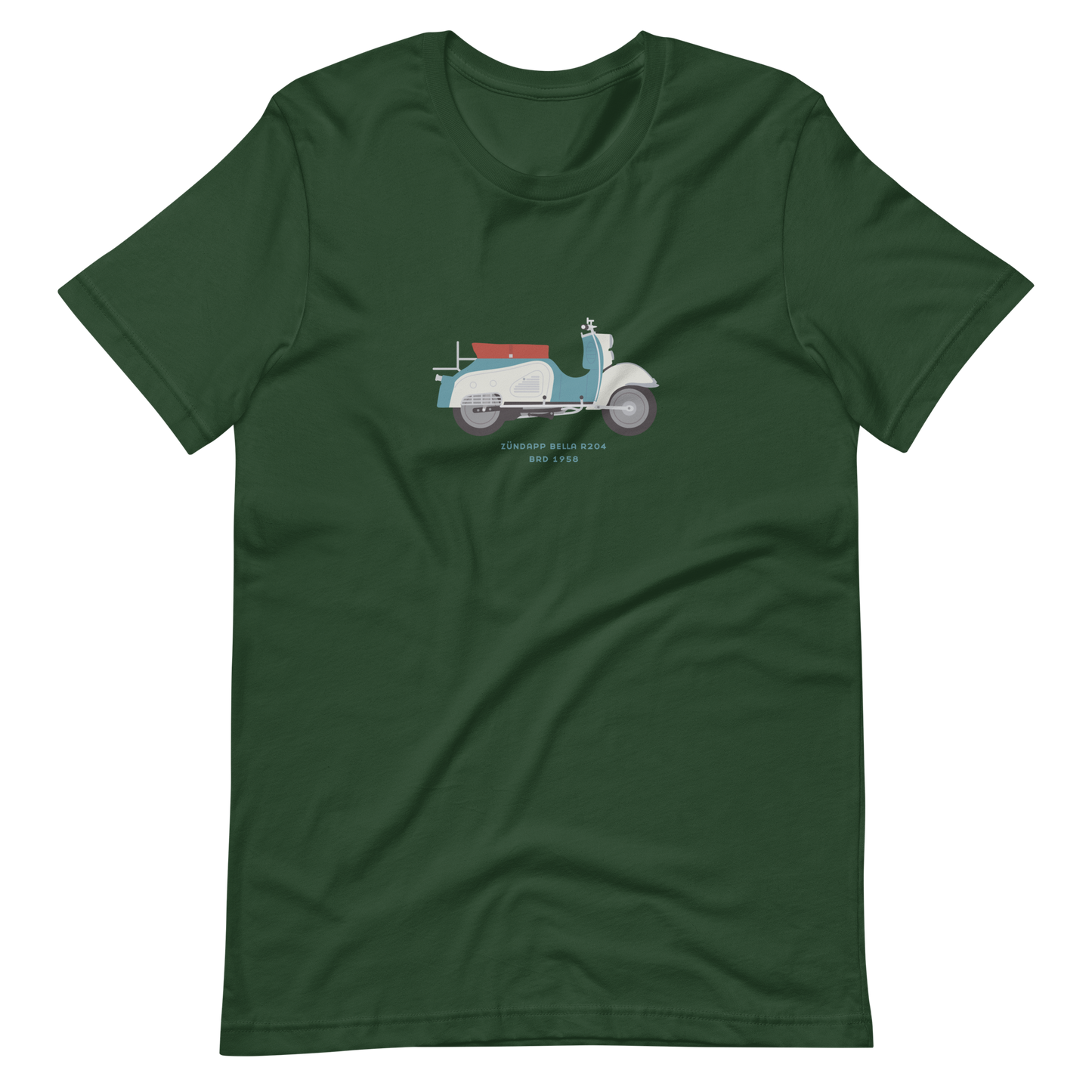 T-Shirt Scooter Zündapp Bella R204, BRD 1958