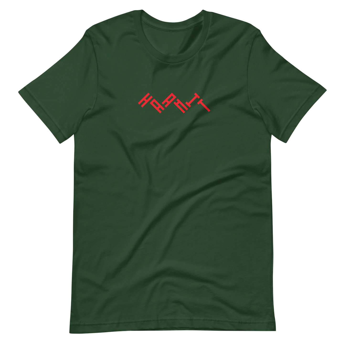 T-Shirt HAAMIT zickzack rot