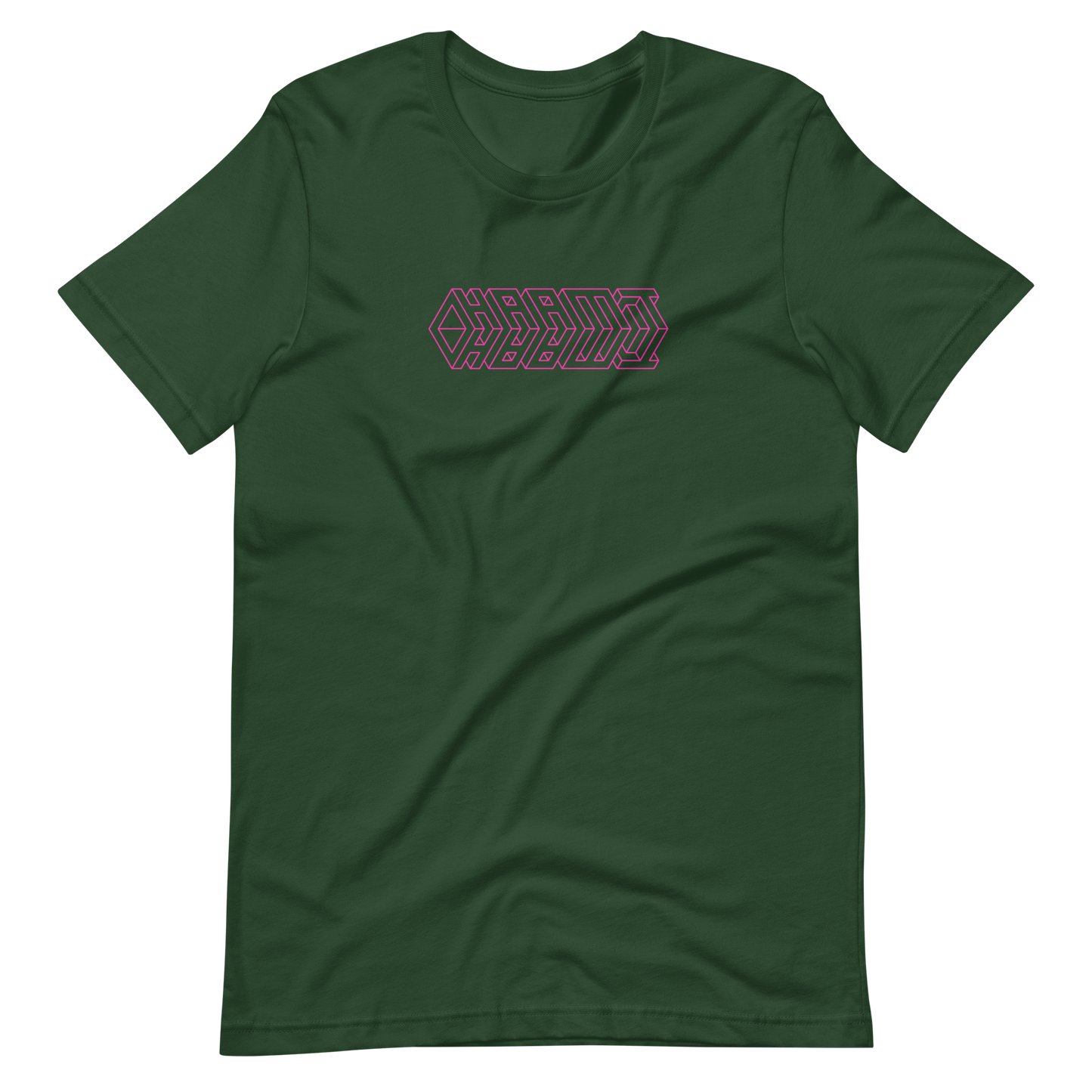 T-Shirt HAAMIT Rakete Kontur pink