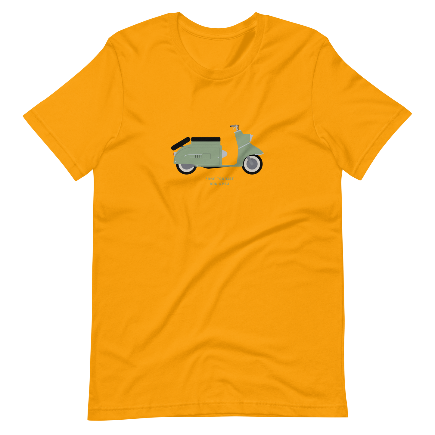 T-Shirt Scooter Faka Tourist, BRD 1953
