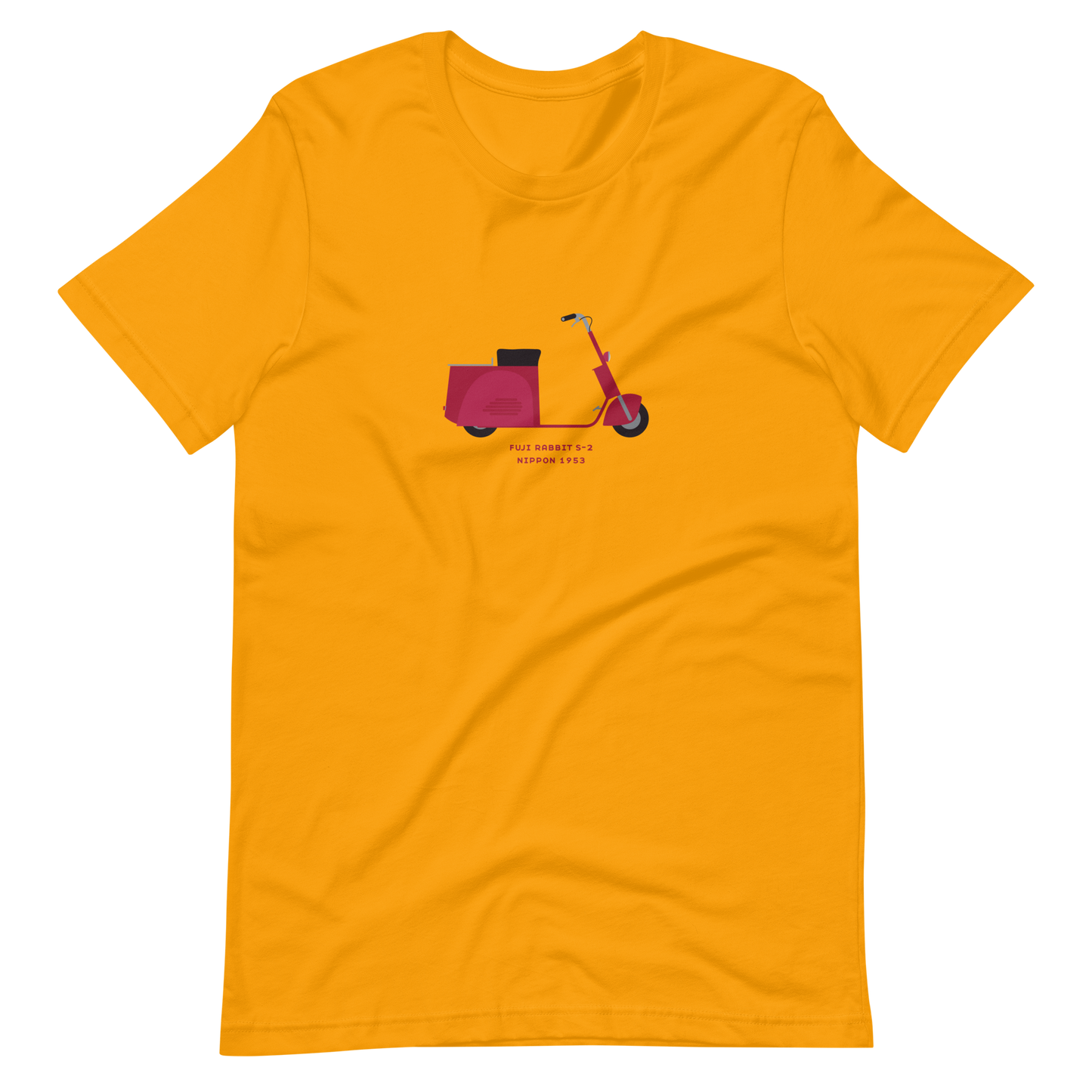 T-Shirt Scooter Fuji Rabbit sS-2, Nippon 1953