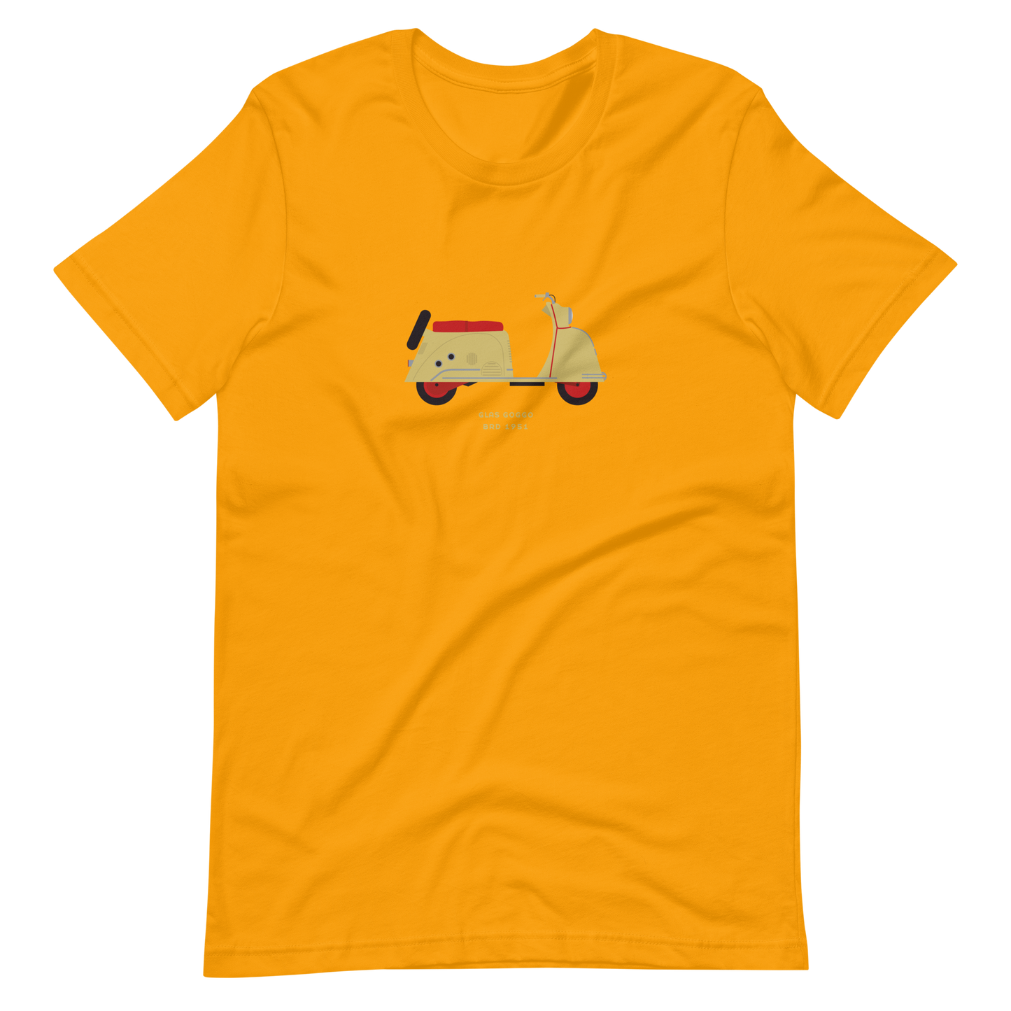 T-Shirt Scooter Glas Goggo, BRD 1951
