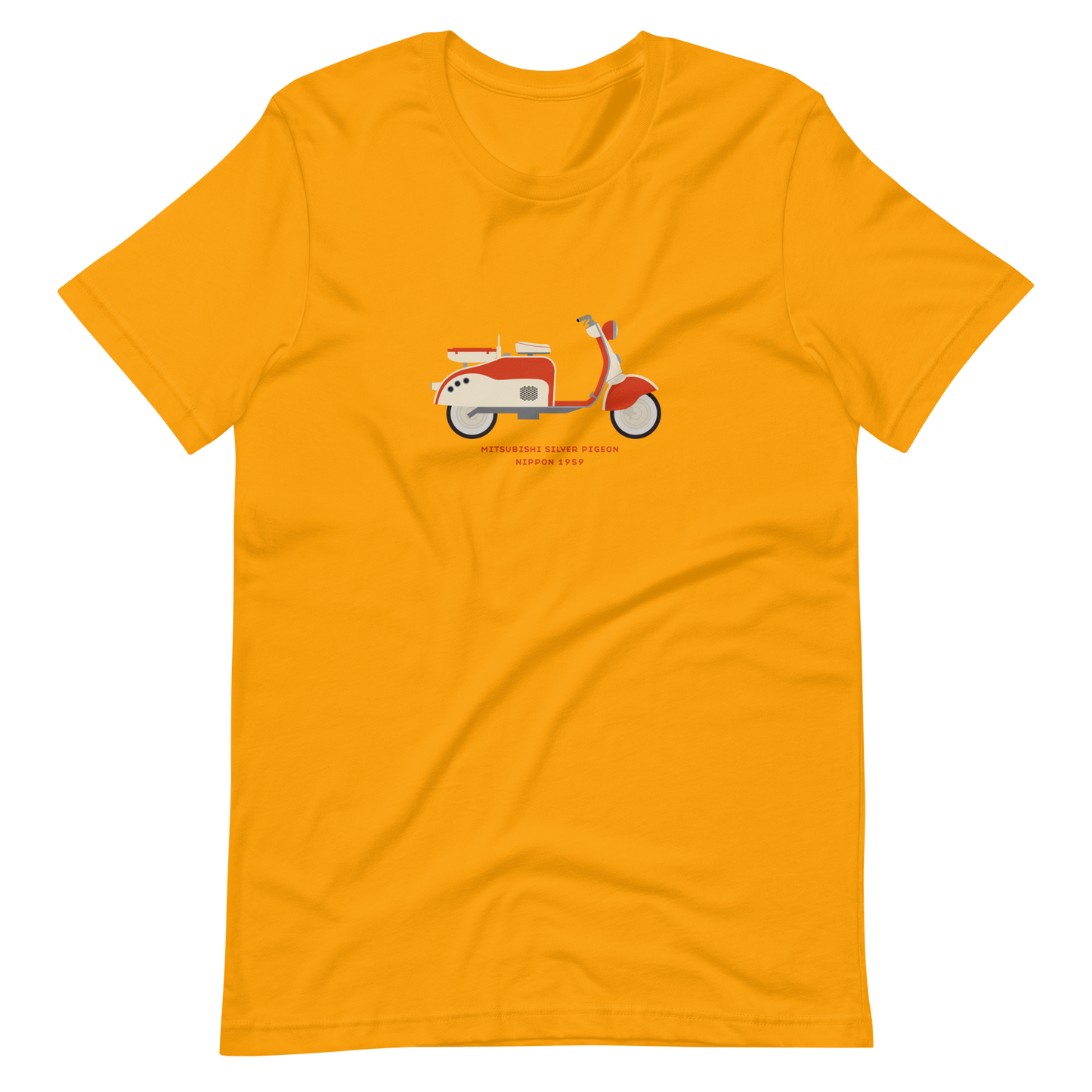 T-Shirt Scooter Mitsubishi Silver Pigeon, Nippon 1959