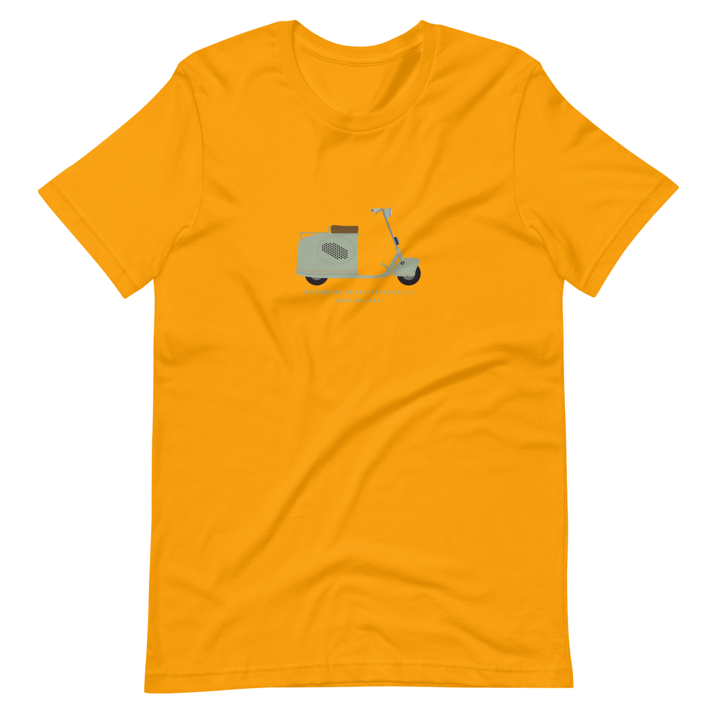 T-Shirt Scooter Mitsubishi Silver-Pigeon C-11, Nippon 1948